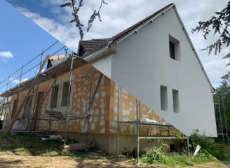 ITE – Isolation des murs par l’extérieur avec finition enduit