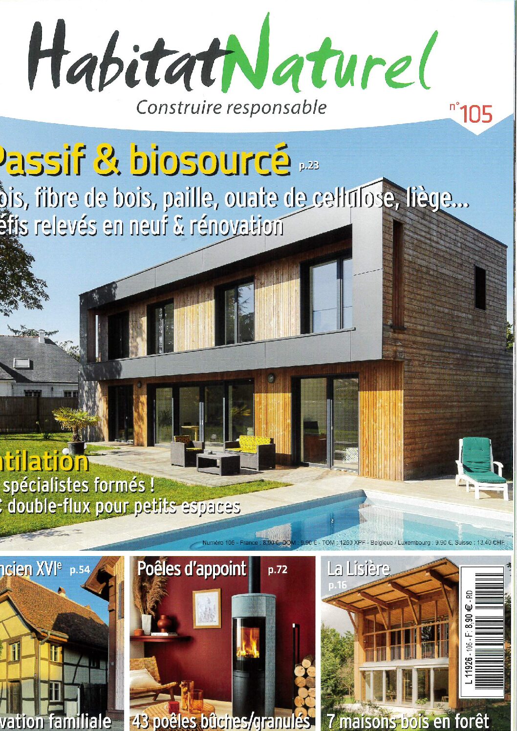 Habitat Naturel : Passif et biosourcé