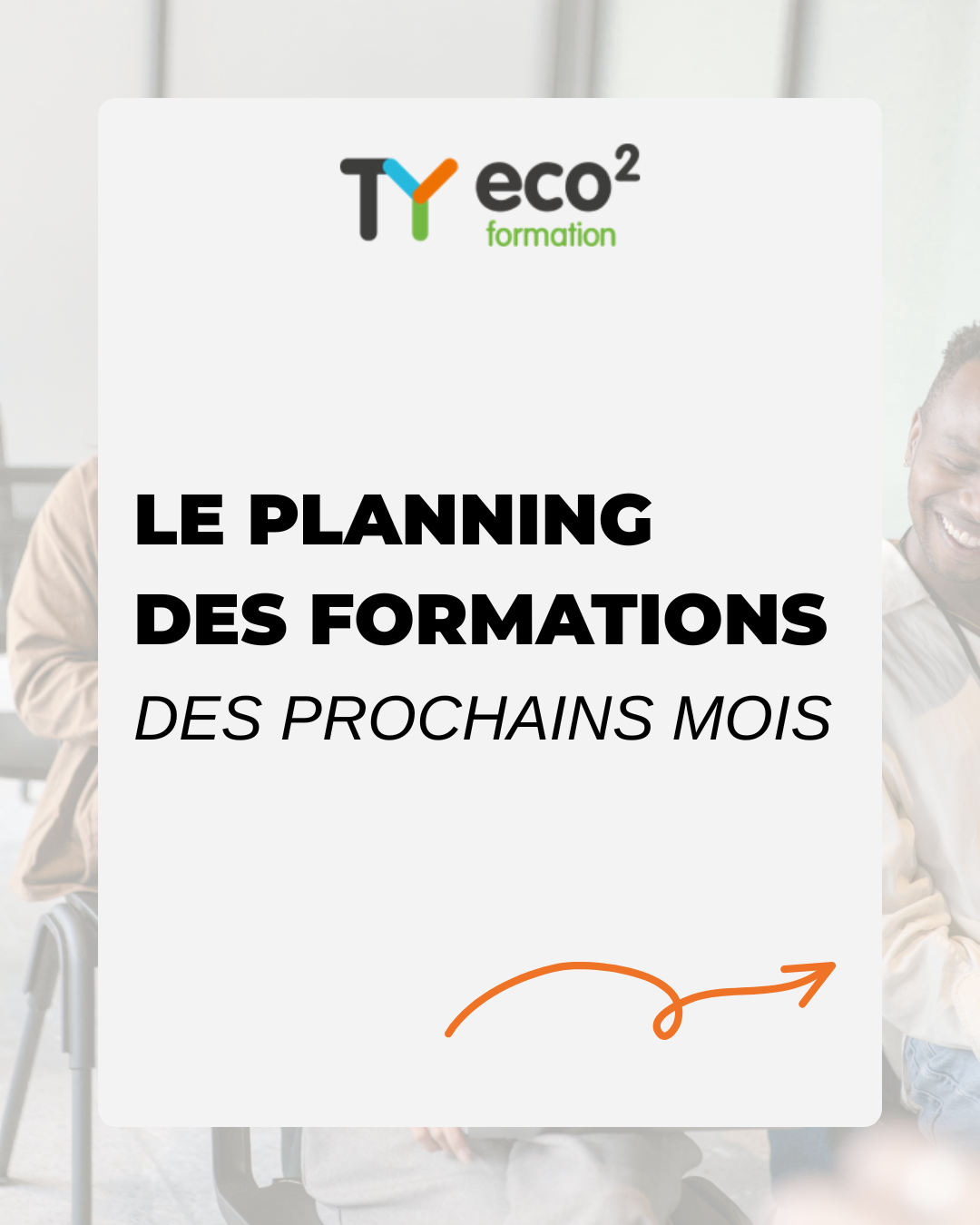 Le planning des formations des prochains mois est déjà là !