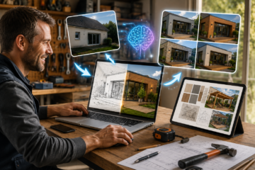 IA générative visuelle pour artisans : visualiser et présenter ses projets clients